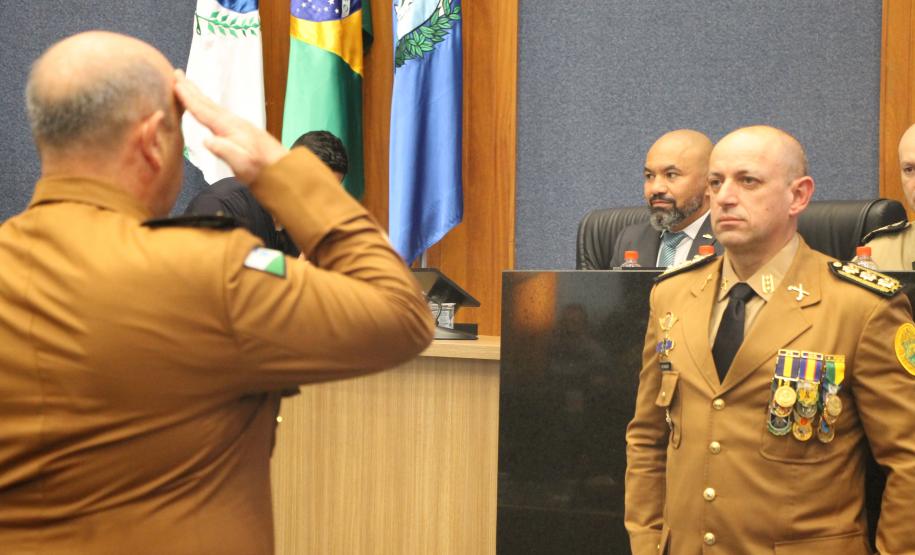 Polícia Militar realiza solenidade de entrega de comando do 6º CRPM em São José dos Pinhais