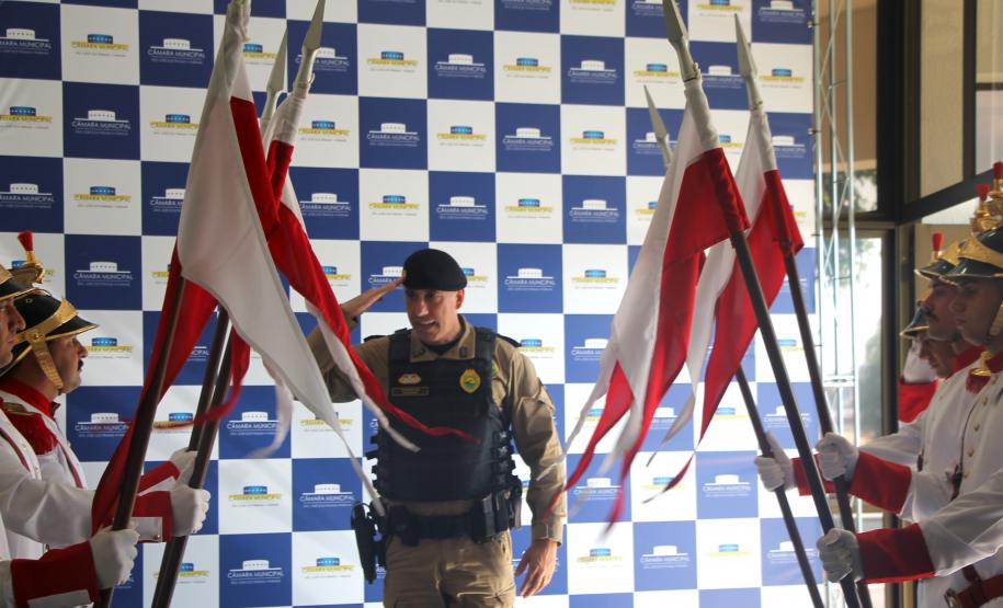 Polícia Militar realiza solenidade de entrega de comando do 6º CRPM em São José dos Pinhais