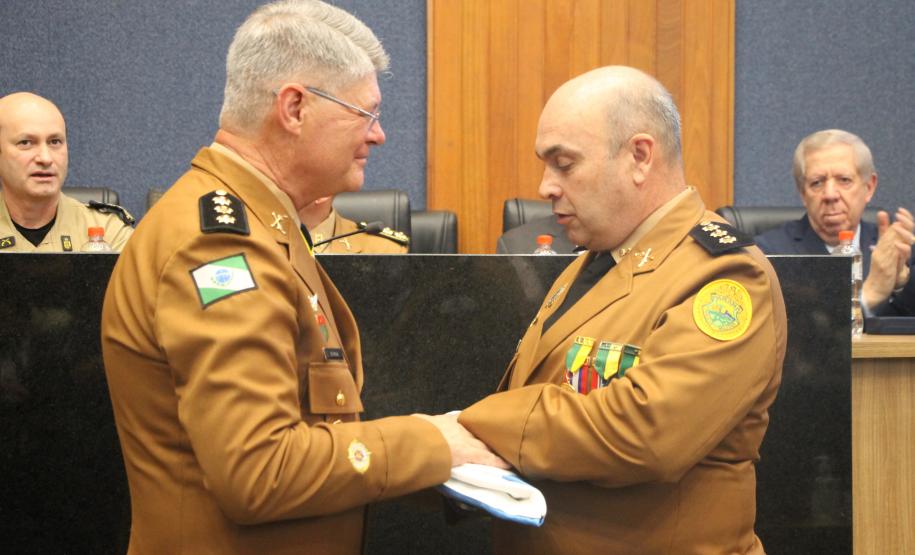 Polícia Militar realiza solenidade de entrega de comando do 6º CRPM em São José dos Pinhais