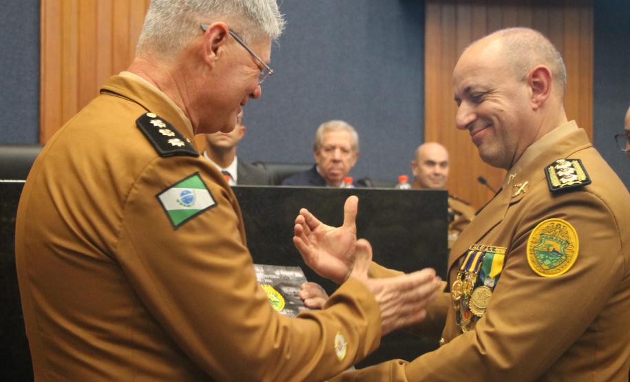 Polícia Militar realiza solenidade de entrega de comando do 6º CRPM em São José dos Pinhais