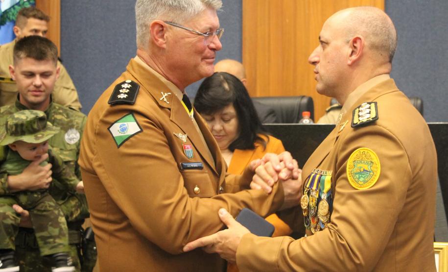 Polícia Militar realiza solenidade de entrega de comando do 6º CRPM em São José dos Pinhais