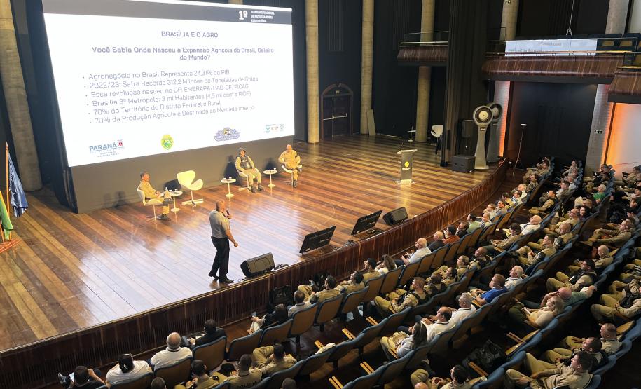 Ao reunir diferentes realidades e soluções aplicadas em todo o país, o evento consolida a Patrulha Rural Comunitária como um modelo eficiente de policiamento preventivo