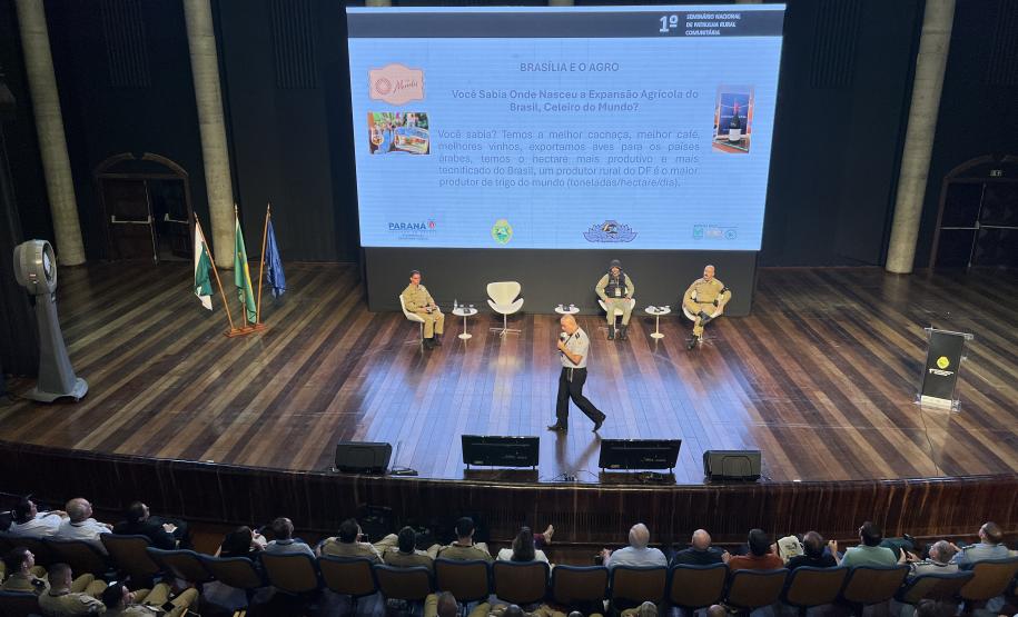 Ao reunir diferentes realidades e soluções aplicadas em todo o país, o evento consolida a Patrulha Rural Comunitária como um modelo eficiente de policiamento preventivo