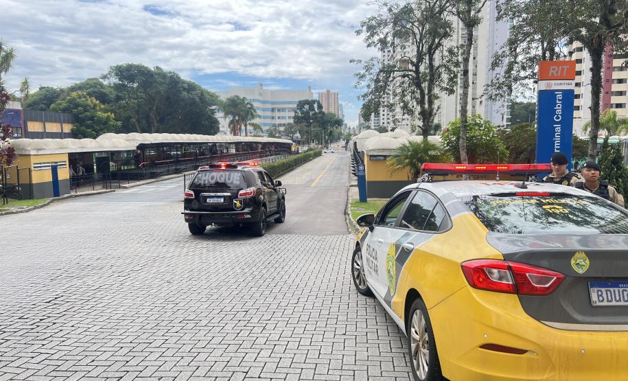 A atuação da PMPR teve início ainda nas primeiras horas da manhã, com reforço no policiamento desde as 8h até as 22H