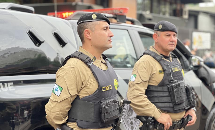 A atuação da PMPR teve início ainda nas primeiras horas da manhã, com reforço no policiamento desde as 8h até as 22H