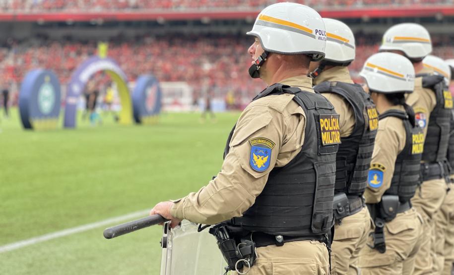 A atuação da PMPR teve início ainda nas primeiras horas da manhã, com reforço no policiamento desde as 8h até as 22H