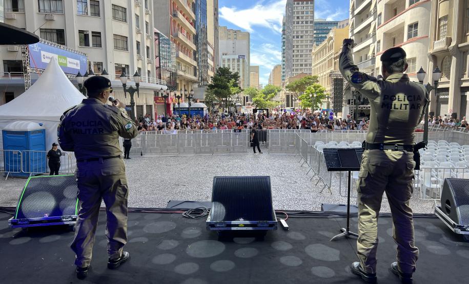 A participação reforça o papel da Polícia Militar do Paraná (PMPR) para além da segurança pública, atuando também como agente de integração social e cultural