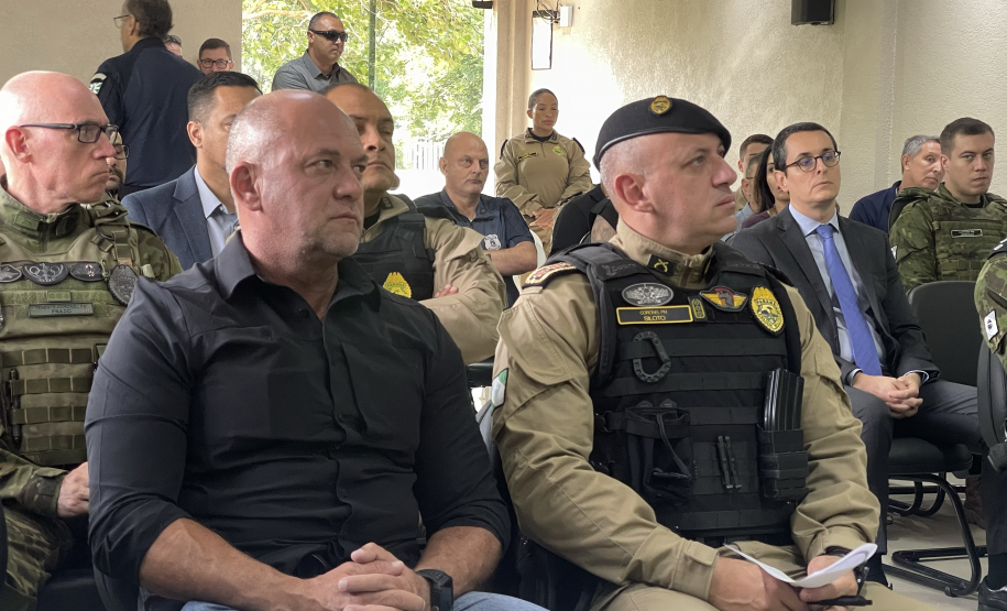 Forças de segurança em Foz do Iguaçu