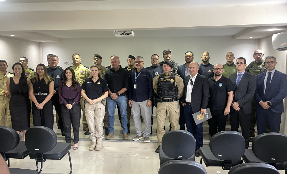 Forças de segurança em Foz do Iguaçu