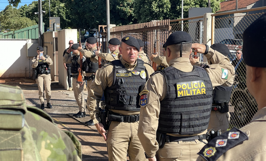 Forças de segurança em Umuarama