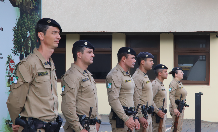 Forças de segurança em Foz do Iguaçu