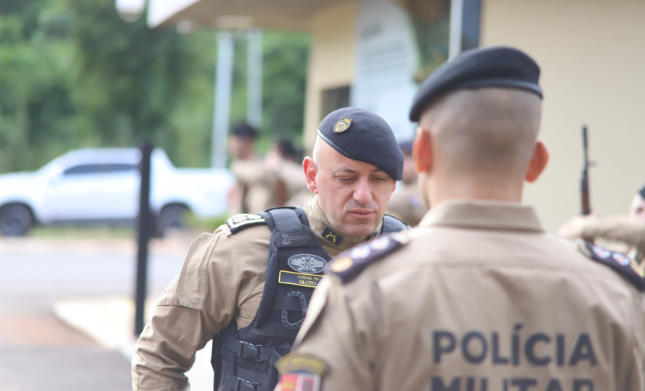 Forças de segurança em Foz do Iguaçu