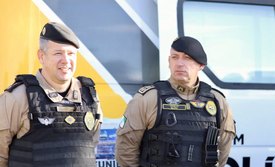 Forças de segurança em Umuarama