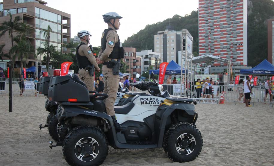 PMPR reforça segurança no maior evento de triathlon do Paraná - 37º Sesc Triathlon Caiobá