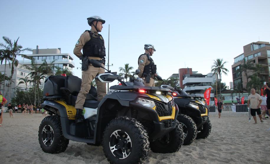PMPR reforça segurança no maior evento de triathlon do Paraná - 37º Sesc Triathlon Caiobá