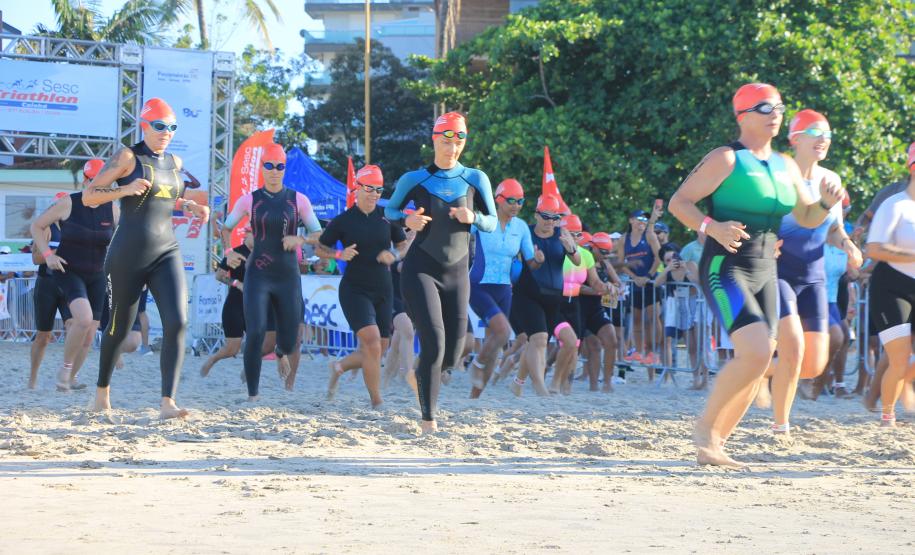 PMPR reforça segurança no maior evento de triathlon do Paraná - 37º Sesc Triathlon Caiobá