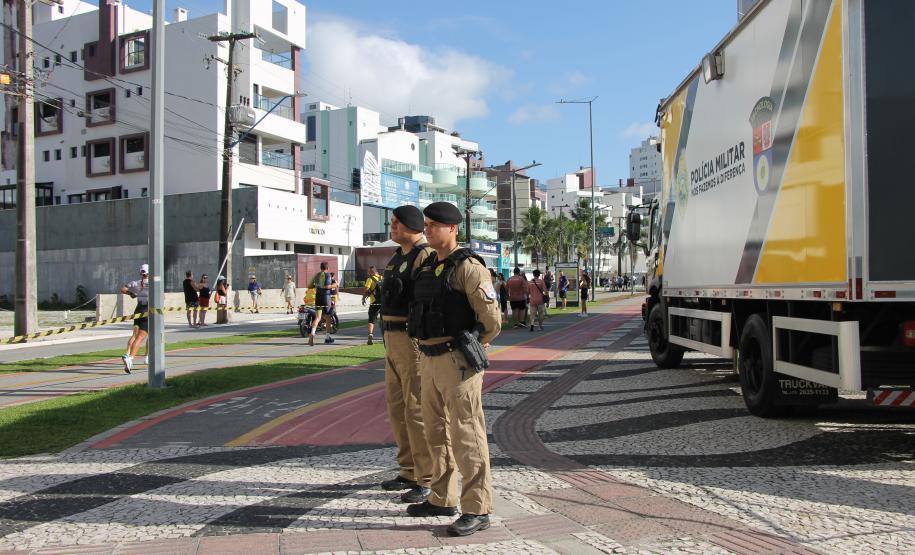 PMPR reforça segurança no maior evento de triathlon do Paraná - 37º Sesc Triathlon Caiobá