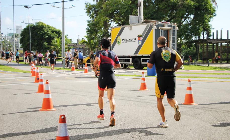 PMPR reforça segurança no maior evento de triathlon do Paraná - 37º Sesc Triathlon Caiobá