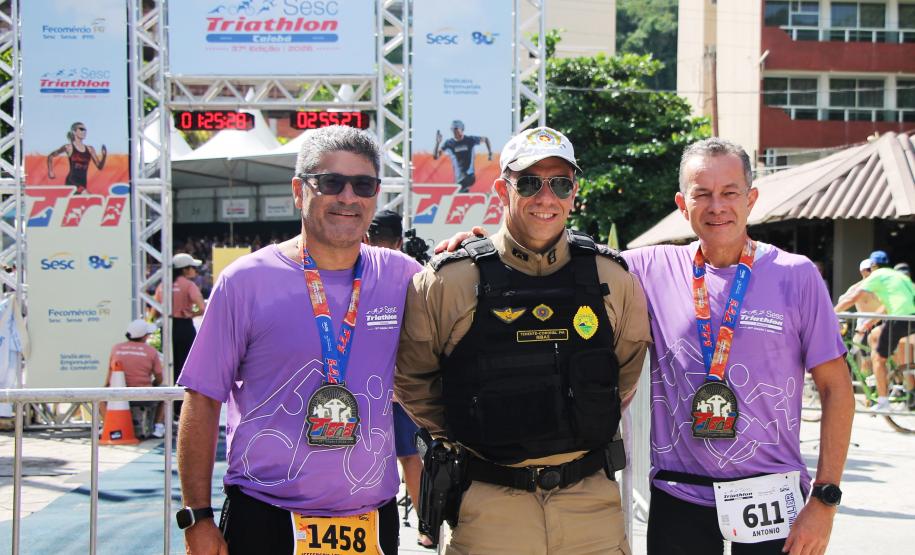 PMPR reforça segurança no maior evento de triathlon do Paraná - 37º Sesc Triathlon Caiobá
