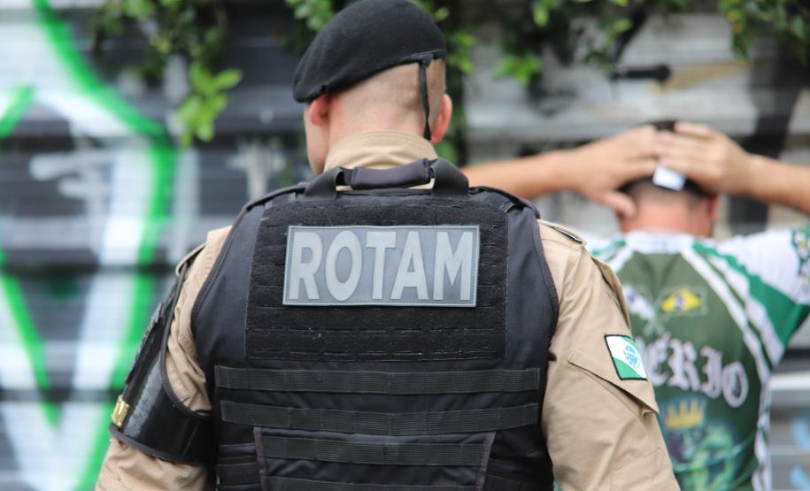 A atuação da PMPR teve início ainda nas primeiras horas da manhã, com reforço no policiamento desde as 8h até as 22H
