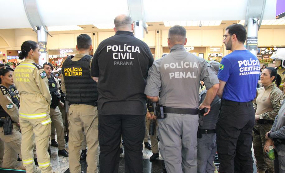PMPR e Forças de Segurança Intensificam Ações de Proteção à Mulher durante evento da SESP no Shopping Estação