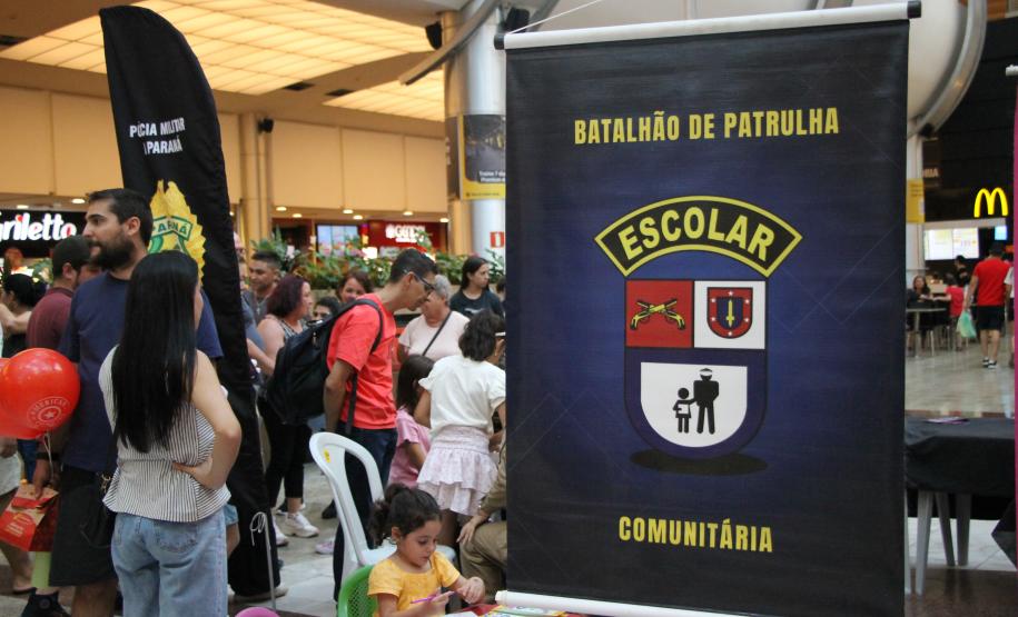 PMPR e Forças de Segurança Intensificam Ações de Proteção à Mulher durante evento da SESP no Shopping Estação