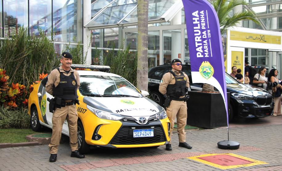PMPR e Forças de Segurança Intensificam Ações de Proteção à Mulher durante evento da SESP no Shopping Estação