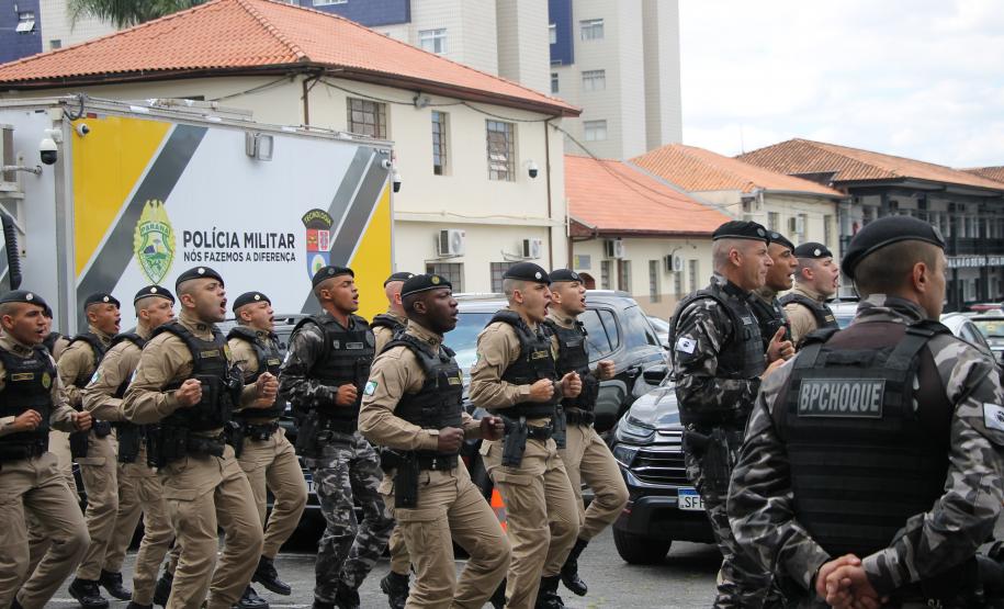 Polícia Militar realiza aula inaugural do XX Curso de Controle de Distúrbios Civis 2026