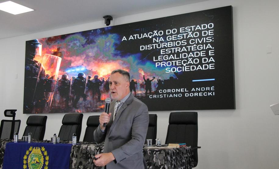 Polícia Militar realiza aula inaugural do XX Curso de Controle de Distúrbios Civis 2026