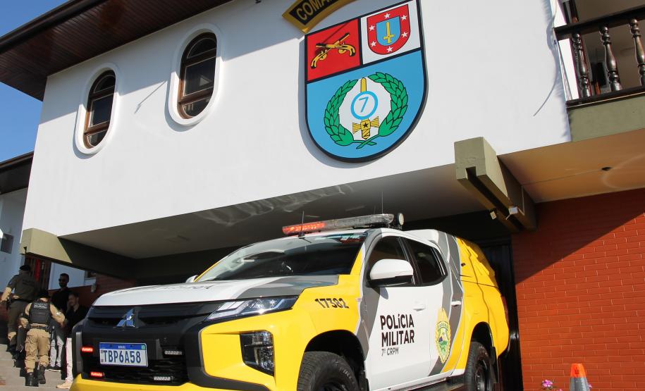 A PMPR inaugura nova sede do 7° Comando Regional de Polícia Militar