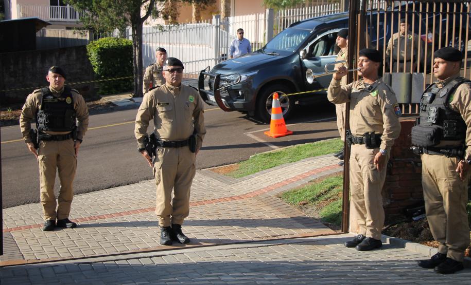 A PMPR inaugura nova sede do 7° Comando Regional de Polícia Militar