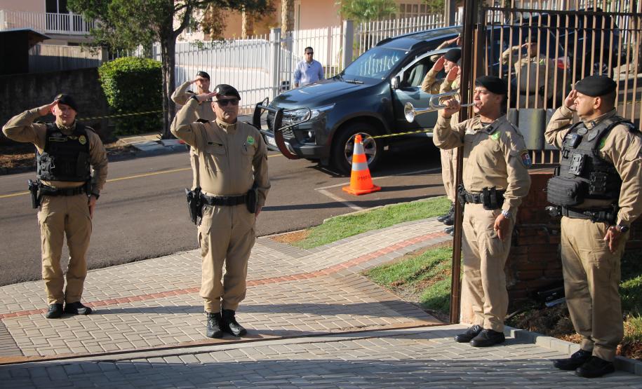 A PMPR inaugura nova sede do 7° Comando Regional de Polícia Militar