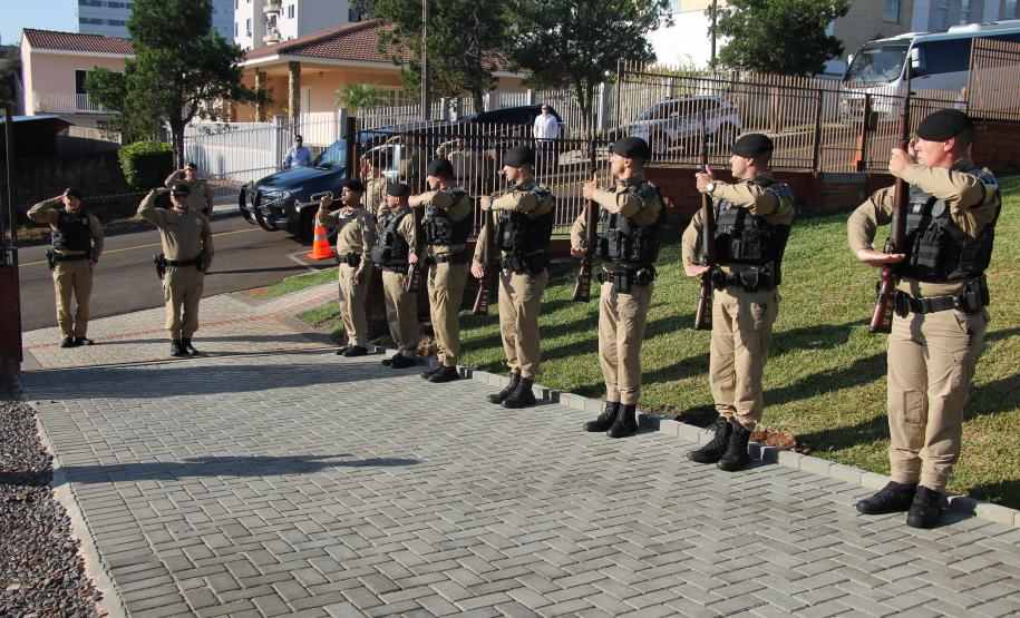 A PMPR inaugura nova sede do 7° Comando Regional de Polícia Militar