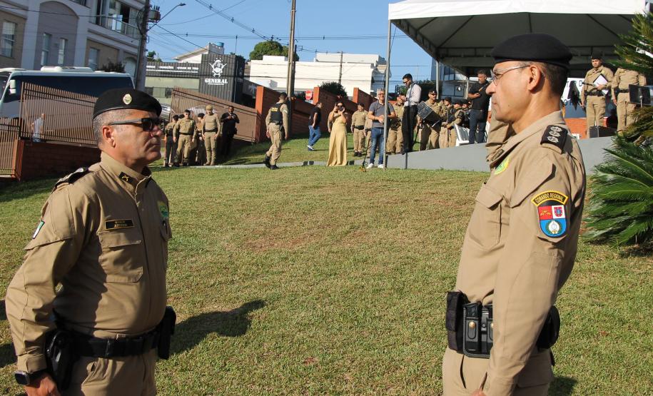 A PMPR inaugura nova sede do 7° Comando Regional de Polícia Militar