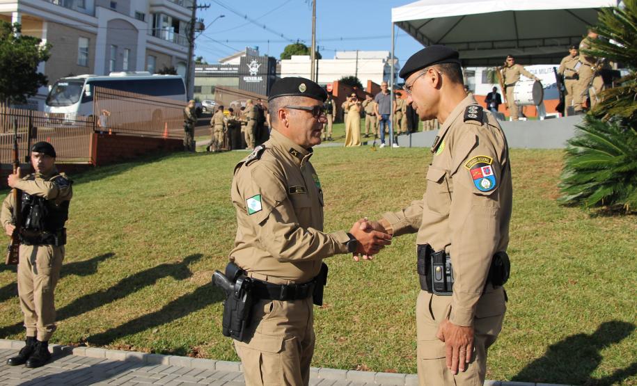 A PMPR inaugura nova sede do 7° Comando Regional de Polícia Militar