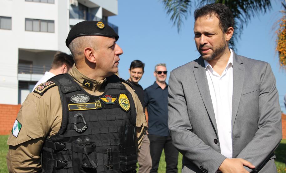 A PMPR inaugura nova sede do 7° Comando Regional de Polícia Militar