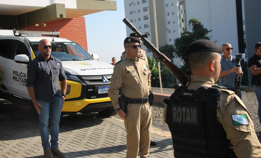 A PMPR inaugura nova sede do 7° Comando Regional de Polícia Militar