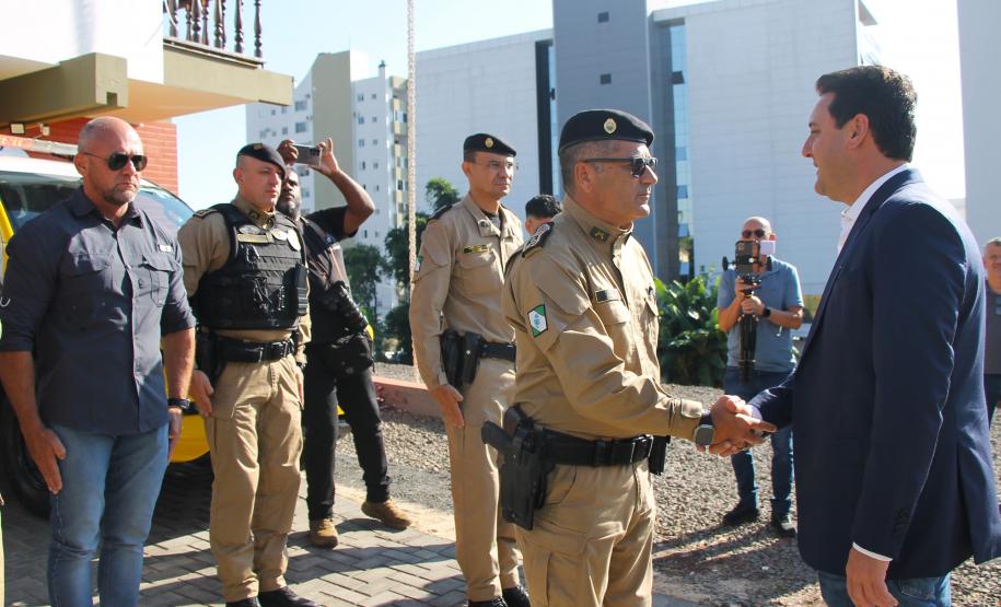 A PMPR inaugura nova sede do 7° Comando Regional de Polícia Militar