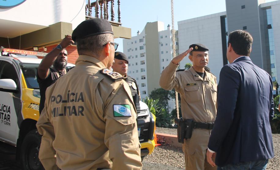 A PMPR inaugura nova sede do 7° Comando Regional de Polícia Militar