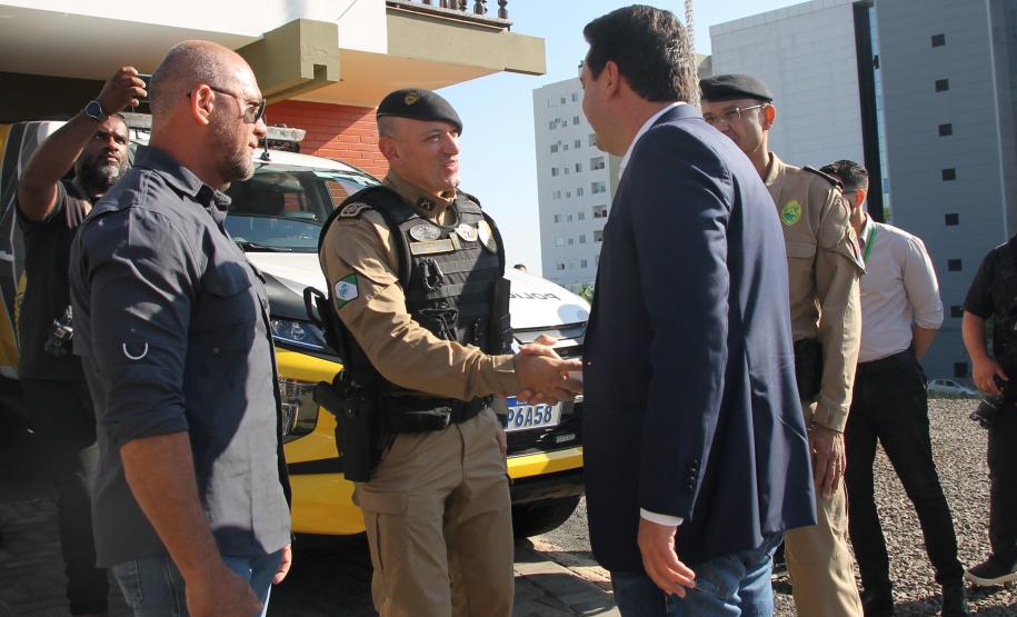 A PMPR inaugura nova sede do 7° Comando Regional de Polícia Militar
