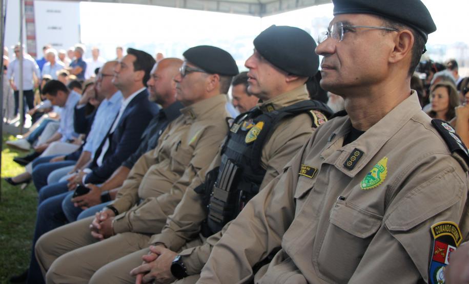 A PMPR inaugura nova sede do 7° Comando Regional de Polícia Militar