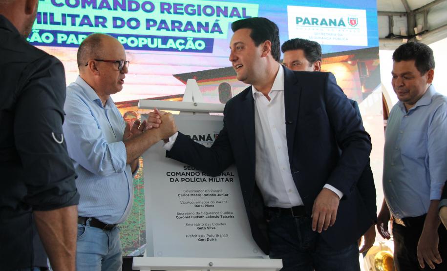 A PMPR inaugura nova sede do 7° Comando Regional de Polícia Militar