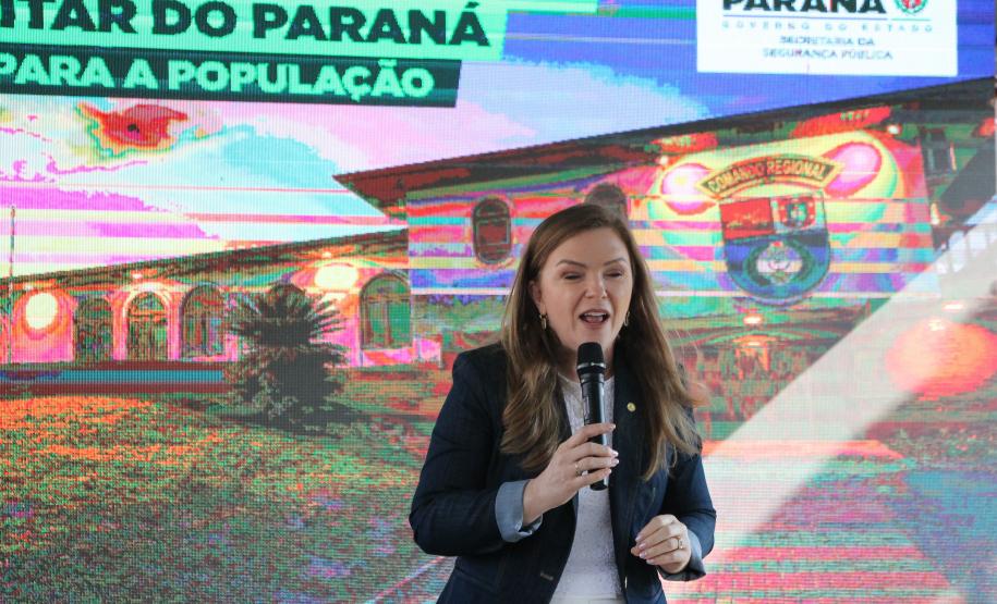 A PMPR inaugura nova sede do 7° Comando Regional de Polícia Militar