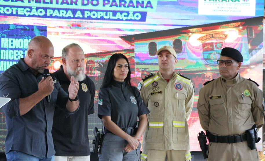 A PMPR inaugura nova sede do 7° Comando Regional de Polícia Militar