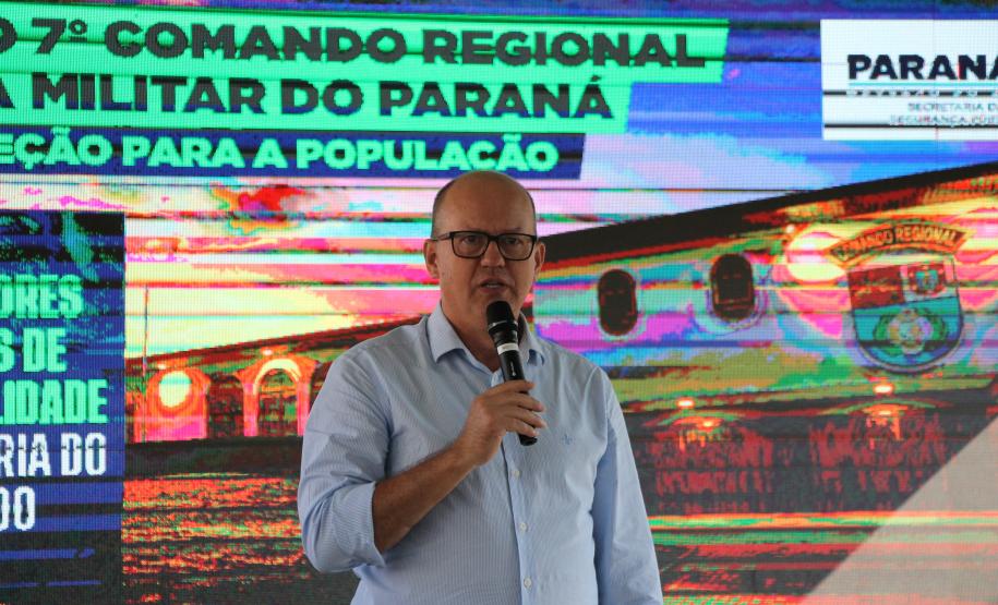 A PMPR inaugura nova sede do 7° Comando Regional de Polícia Militar