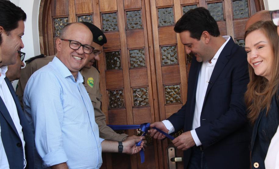 A PMPR inaugura nova sede do 7° Comando Regional de Polícia Militar