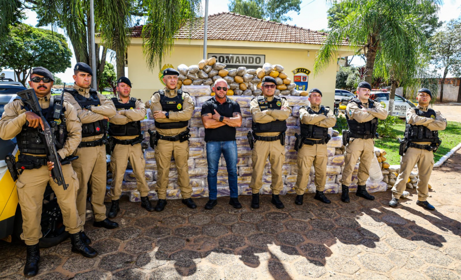 PMPR apreende mais de 1 tonelada de maconha em Planaltina