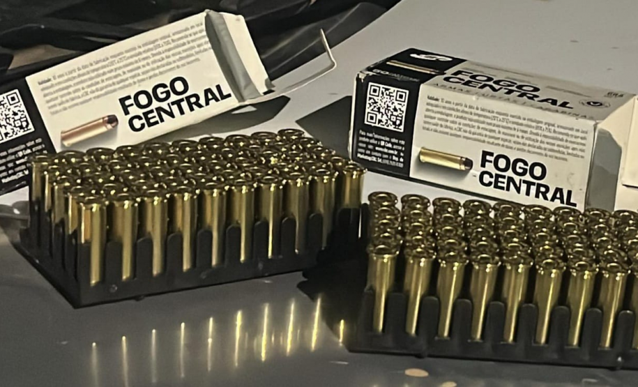 PMPR apreende 100 munições de calibre .38 durante abordagem em Ortigueira