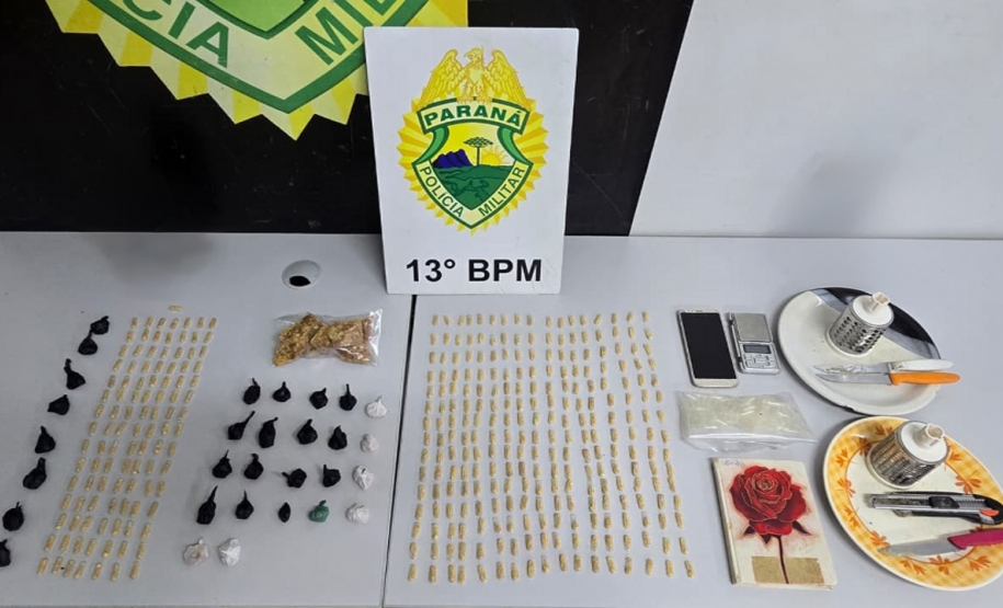 PMPR prende três pessoas por tráfico de drogas no Sítio Cercado, em Curitiba