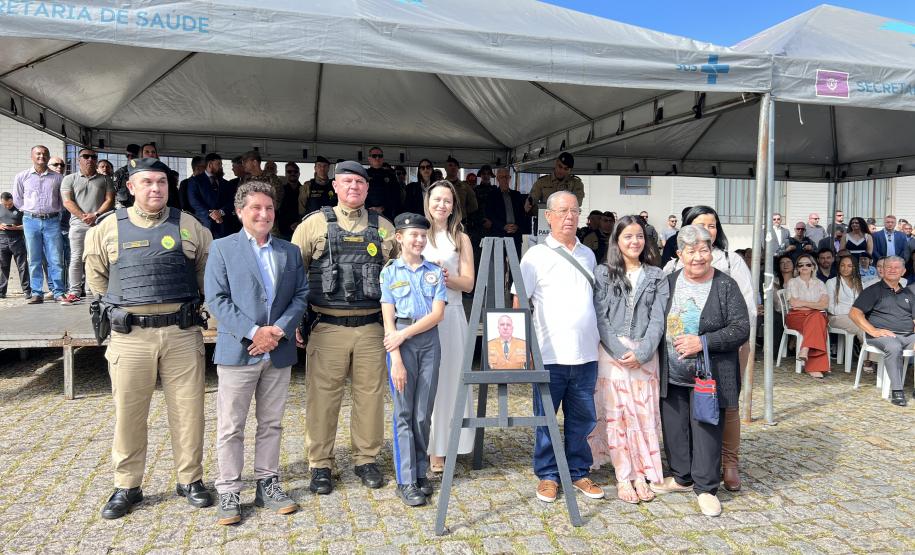 O ato marcou a entrega do comando do tenente-coronel Luiz Alexandre Murbach Soares ao major Paulo Fernando Pires Ribeiro